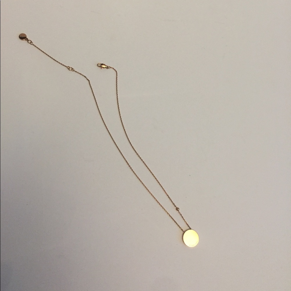 Michael Kors rose gold pendant necklace - Picture 2 of 4